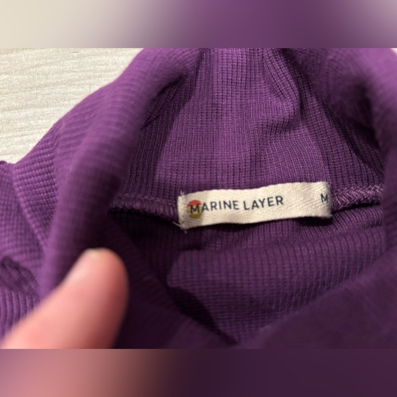 Marine Layer Ribbed Turtleneck - Picture 2 of 5